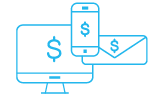 Multiple, convenient payment tools and account management