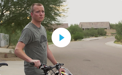 medical patient joe's patient story on his experience with patient engagement solutions after falling off bike